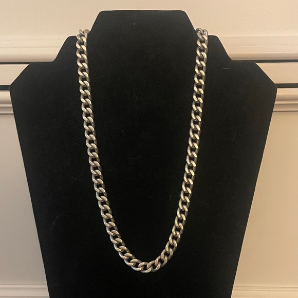 Other - .999 Silver Curb Link Chain Necklace